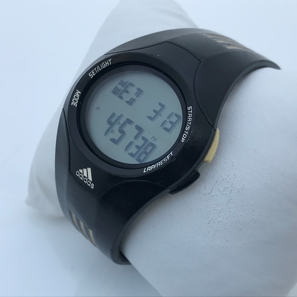 Adidas Digital Watch Black Sport Multi Function - Picture 2 of 8